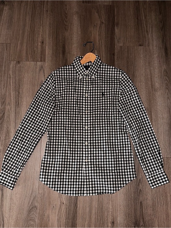 Ralph Lauren Other - Ralph Lauren Black & White Check Cotton Button-Down Shirt - Slim Fit